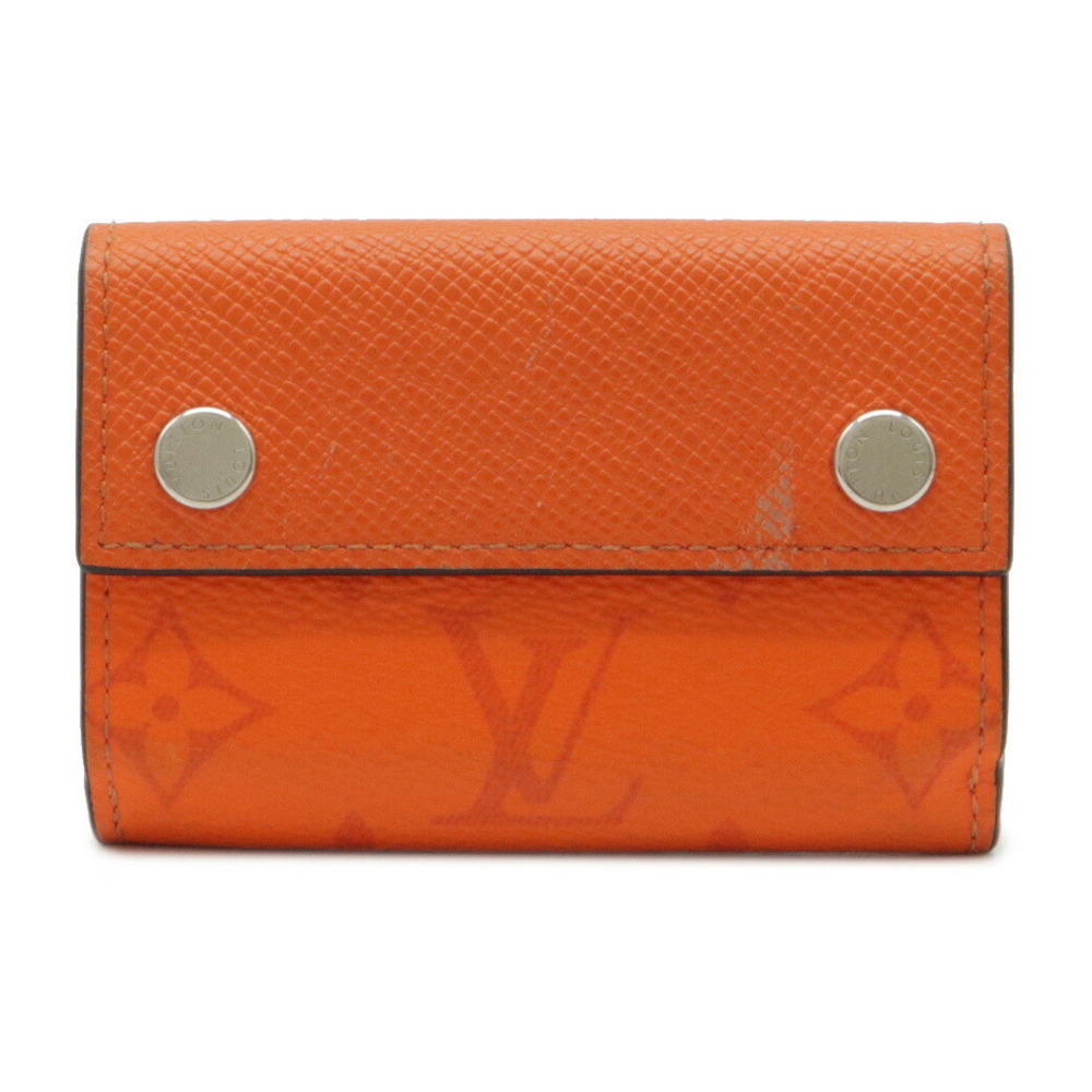 Louis Vuitton Discovery Taigarama Compact Wallet Volcano Orange